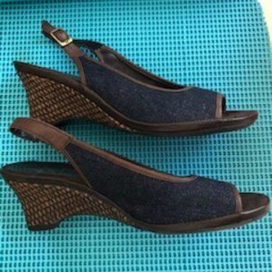 Aerosoles Denim Slides